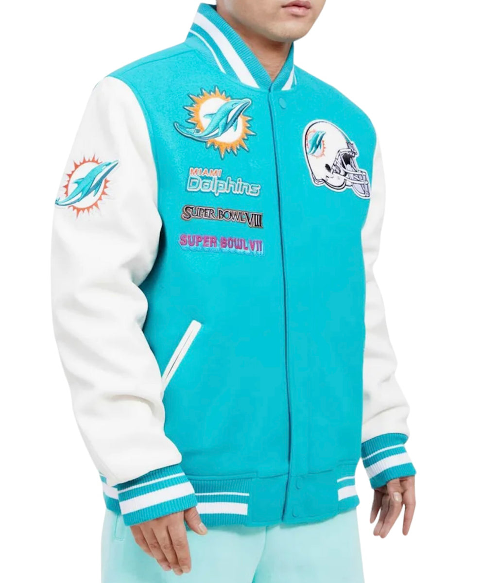 The Latest NFL Miami Dolphins Varsity Jacket - William Jacket