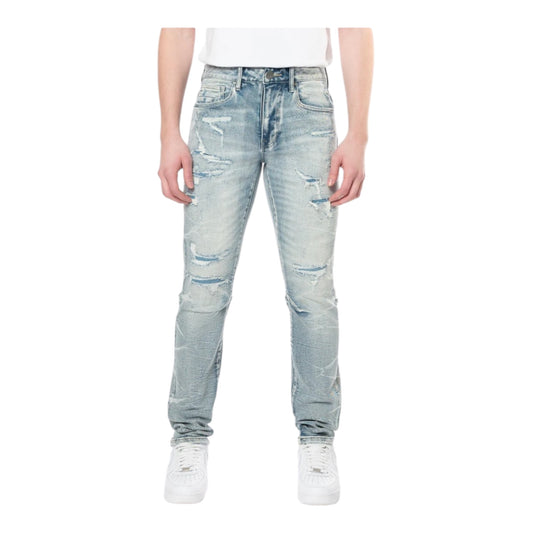 SMOKE RISE SLIM WAVE EFFECT MAXWELL BLUE JEANS