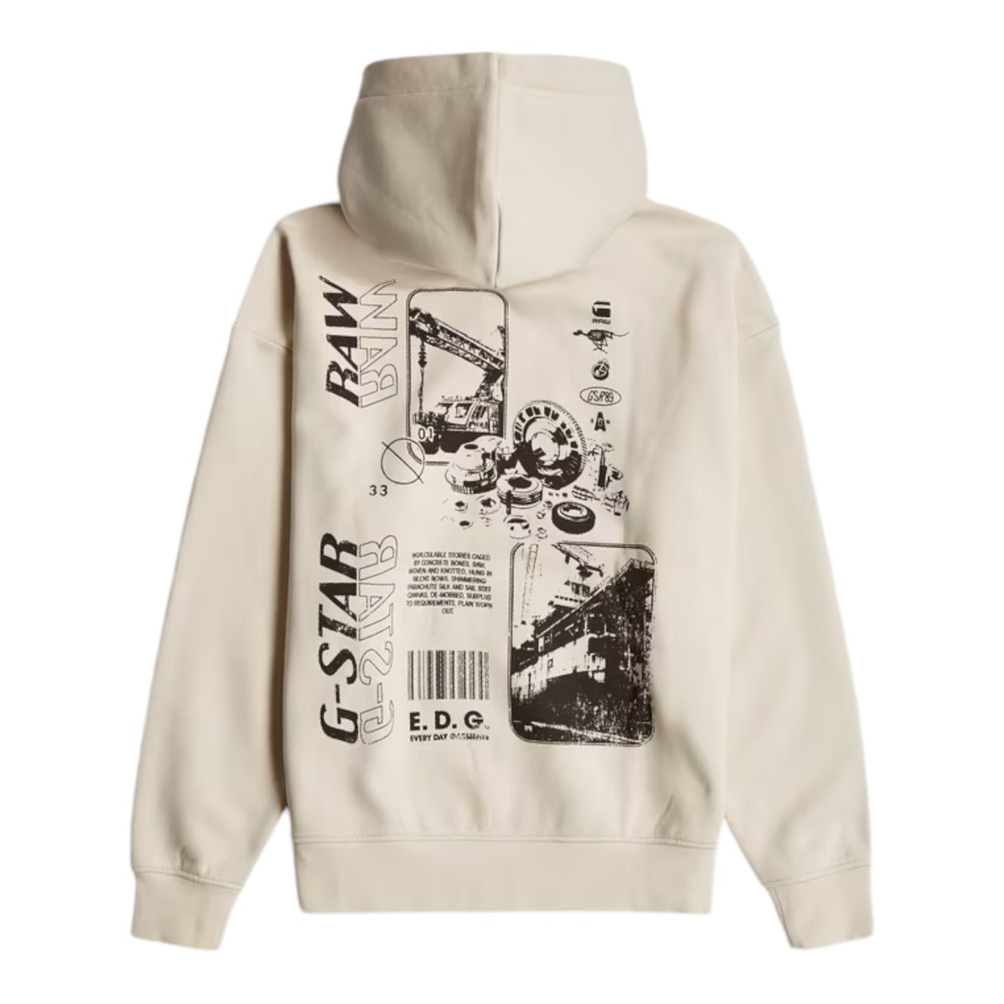 G-STAR GRAPHIC SKELETON HOODIE