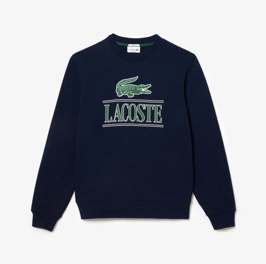 LACOSTE COTTON FLEECE SWEATSHIRT