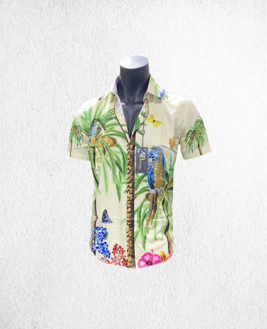 PALM PARROTS SHIRT