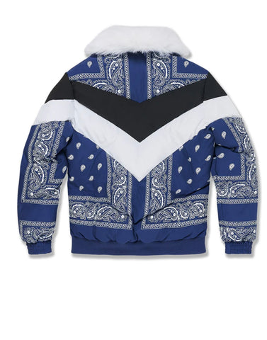 Jordan Craig Men's Bandana Bomber Jacket