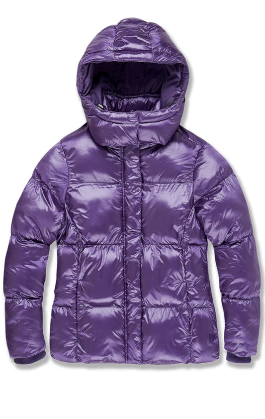 WOMEN'S ASTORIA BUBBLE JACKET (PURPLE)