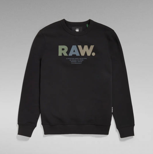 MULTI COLORED RAW. SWEATER