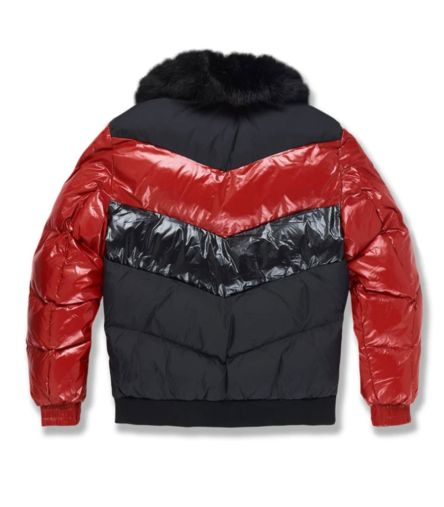 SUGAR HILL PUFFER JACKET (Crimson) – NBG Chicago